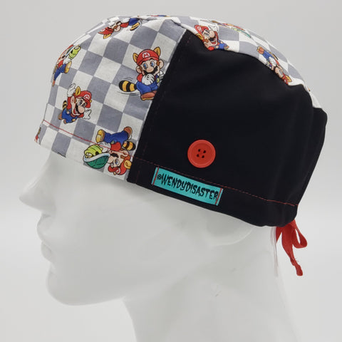 Super Mario with Black Fabric