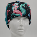 Mermaid Seahorse with Teal Fabric