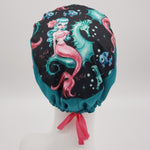 Mermaid Seahorse with Teal Fabric